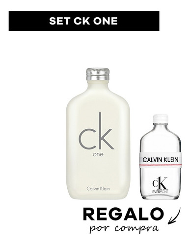 Combo Ck One 200ml + Ck Everyone Edt 50ml De Regalo