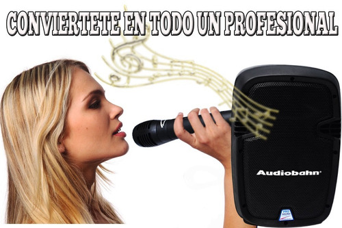Increible Bafle Recargable Audiobahn Con Potencia Y Regalos