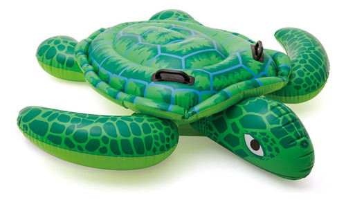 Colchoneta Inflable Tortuga 150 Cm Para Piscina Intex