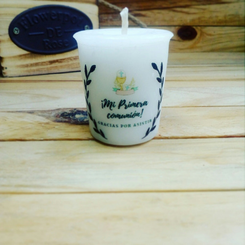 Imagen 9 de 10 de Velas Primera Comunion Para Recuerdos