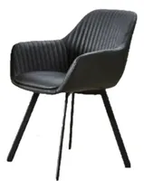 Comprar Silla Tulip Gris Tapizada Thea Patas Madera Cherlyn
