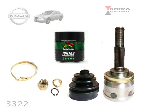 Kit 1 Espiga Homocinetica Exteriores Nissan Altima 93-01 L/r