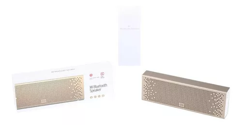 Xiaomi Altavoz Bluetooth Mi Bluetooth Speaker Dorado