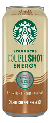 12 Pack Starbucks Double Shot Energy Vanilla Coffee 325ml