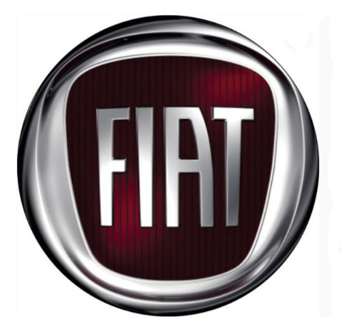 Emblema Calota 51mm Fiat Vm/pta (4 Un)