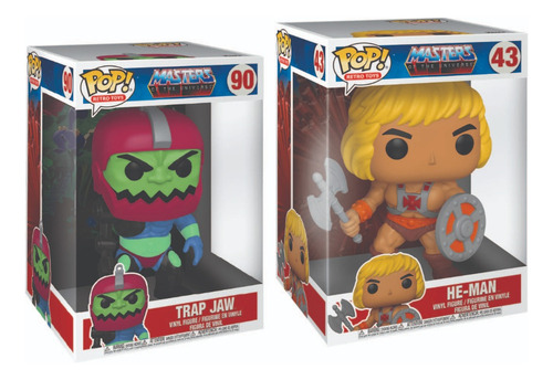 Funko Set He Man Y Trap Jaw Jumbo 26cm*