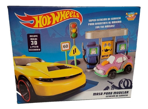 Hot Wheels - Masa Estación De Servicio - Vamos A Jugar