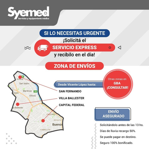 Aspirador A Diafragma Secreciones 7e C Maverick