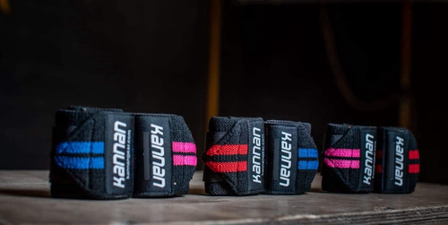 Muñequeras Wrist Wraps Kannan Gear Crossfit Halterofilia Gym