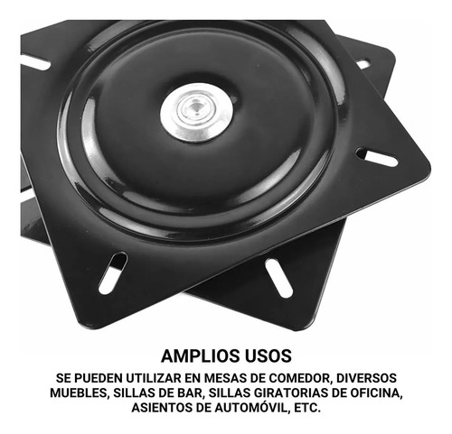 Base Giratoria Rodamiento De Bolas 15cm / Toolstore