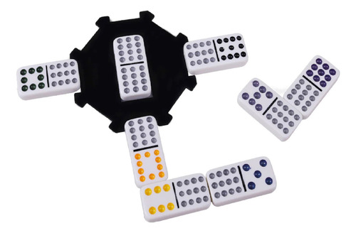 Juego De Mesa Domino Doble 12 Alta Gama