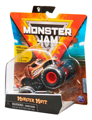 Vehículo Fundido Monster Jam Monster Mutt A Escala 1:64
