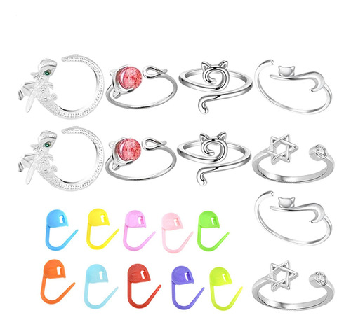 Anillos De Ganchillo Para Ganchillo Anillo De Tensión De Hil