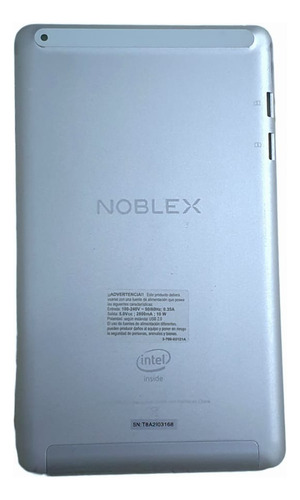 Tapa Trasera Carcasa Aluminio Tablet Noblex T8a2i 