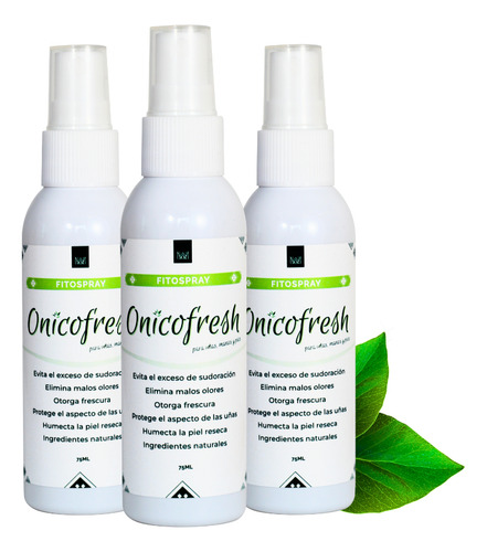 Onicofresh Fitospray 5 Un + 1 Crema Uñas Manos Pies