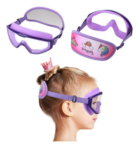 Gafas De Natación Niños Ruigao Rosa2