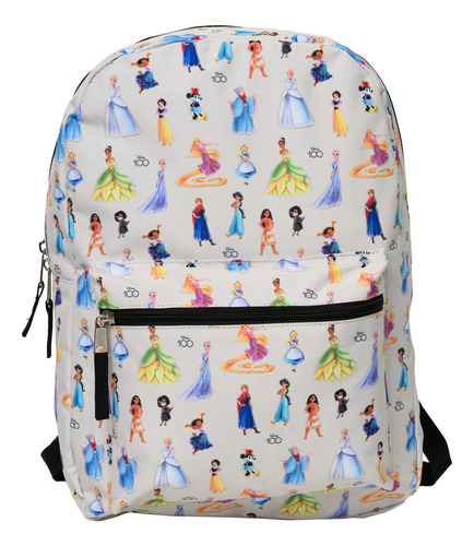 Mochila Portátil Disney 16 Con Bolsillo Tipo Cargo D100 Prin