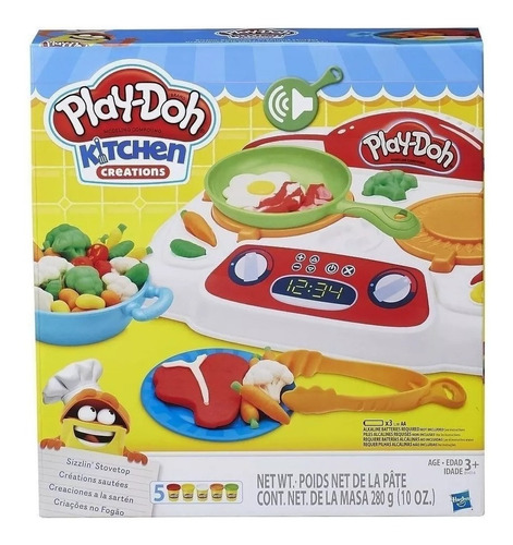 Play Doh Creaciones A La Sarten Kitchen Hasbro B9014