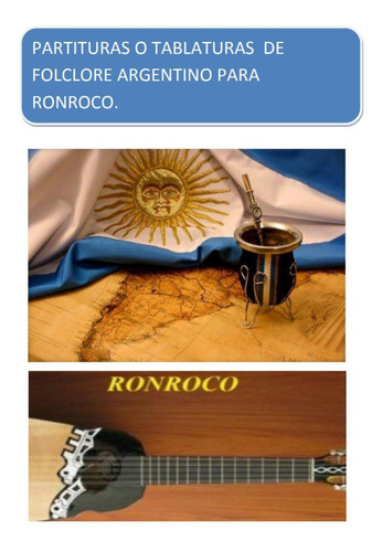 25 Partitura Con Tablatura De Folclore Para Charango Solista