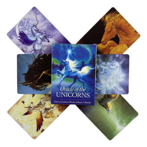 Baralho: Divination Vision Of Unicorns Oracle Cards English