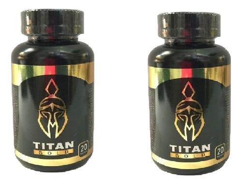 Pack X2 Caps Titan Gold