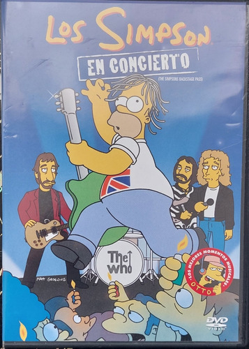 Los Simpsons En Concierto Dvd