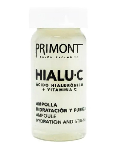 Ampolla Capilar Hialu-c Con Ácido Hialurónico X10ml Primont