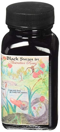 Noodlers Tinta 3 Oz Negro Cisne Australiana Rose