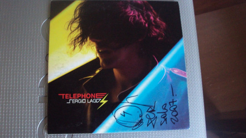 Cd Single Sergio Lagos Telefhone Autografiado