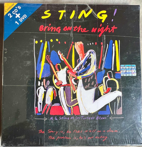 Sting Bring On The Night 2cds/1dvd. Nuevo. Sellado. No Envío