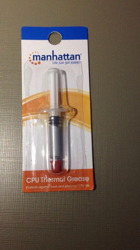 Pasta Térmica Para Cpus Manhattan 1,5g