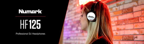 Imagen 3 de 6 de Audífonos Profesionales Para Dj Numark Hf125 Envio Gratis