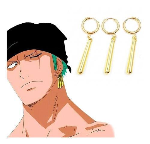 Aretes Pendientes One Piece, Roronoa Zoro