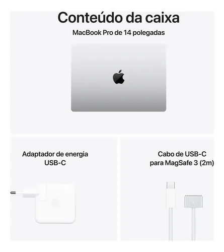 Apple 2025 MacBook Pro (de 14 polegadas, Chip M5 da Apple com CPU