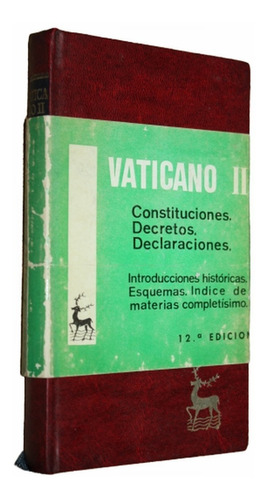 Documentos Del Vaticano 2 Constituciones Decretos Declaracio