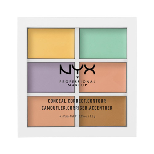 Paleta Corrector Nyx Professional Makeup 6 Tonos