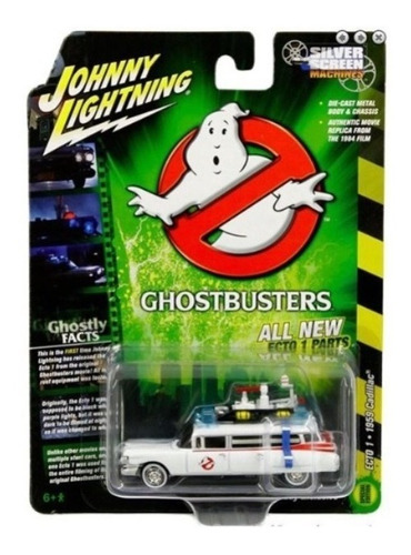 Casfantasmas Ecto-1a Johnny Lightning Escala 1:64