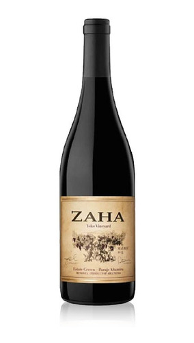 Vino Zaha Malbec 750 Ml