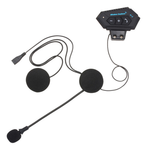 Casco De Motocicleta Auriculares Bluetooth 4.0+ Auriculares