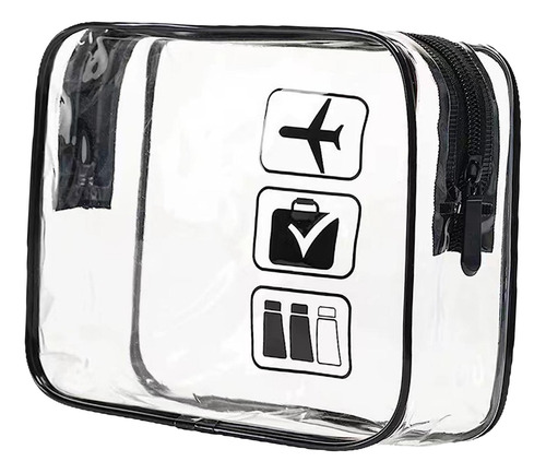 3 Bolsa De Aseo Transparente Bolsa De Playa Para Artículos