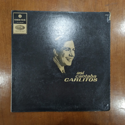 Disco Vinilo Carlos Gardel, Así Cantaba Carlitos..., Odeon