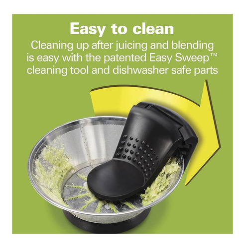 Extractor Y Licuadora Hamilton Beach Juice & Blend 67970 Color Negro Frecuencia 60