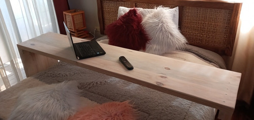 Mesa De Madera Con Rueda Para Camas