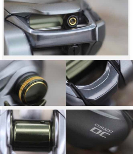 Carretilha de Pesca Shimano Curado DC 151 XG Lado Esquerdo