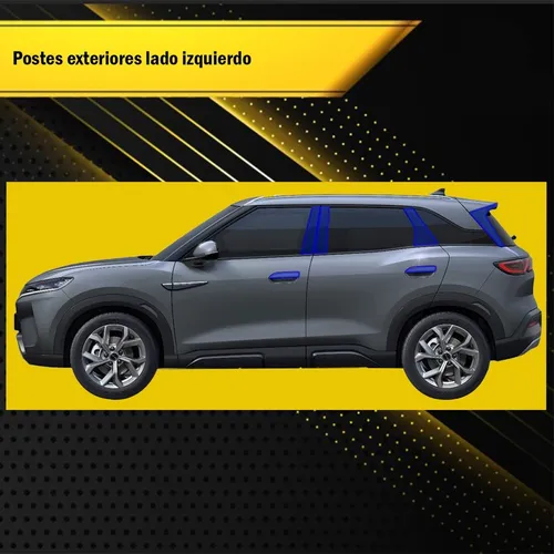 Película Protectora Kit Ppf For Postes De Byd Yuan Pro