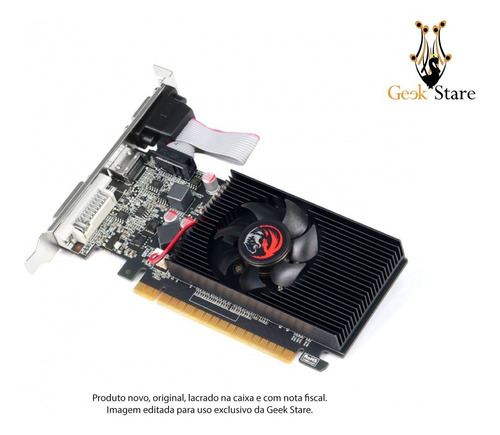 Imagem 4 de 9 de Placa De Video Nvidia Gt610 2gb Gddr3 64 Bits Pcyes
