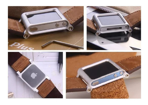 Imagen 5 de 6 de Extensible De Piel Para iPod Nano 6th Lunatik Chicago Collection. 6th. Kit De Conversion Para iPod Nano 6th Modelo A1366
