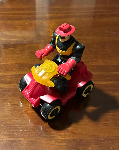 Mc Donalds Rescue Héroe 2004 Mattel Con Cuatriciclo Belleza! (Usado)
