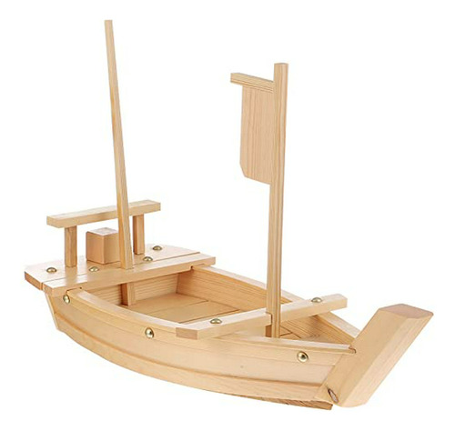 Barco Desmontable De Madera Para Sashimi Y Sushi, 70cm