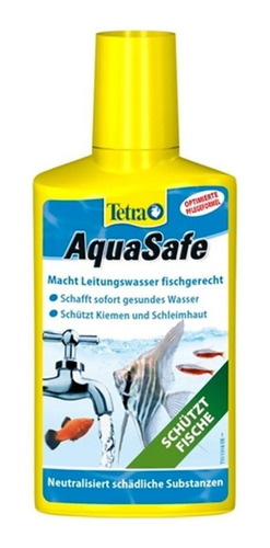 Tetra Condicionador Aquasafe 50ml Para Peixe